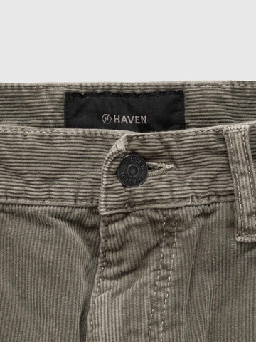HAVEN Station Pant - Corduroy Sulfur Dye Taupe, Pants