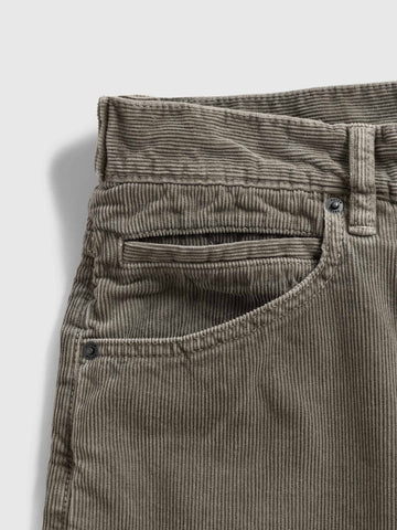 HAVEN Station Pant - Corduroy Sulfur Dye Taupe, Pants