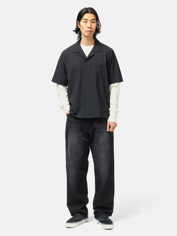 HAVEN Station Pant - Suvin Cotton Denim Washed Black, Jeans