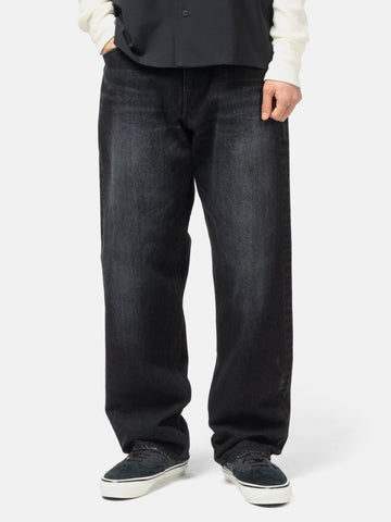 HAVEN Station Pant - Suvin Cotton Denim Washed Black, Jeans