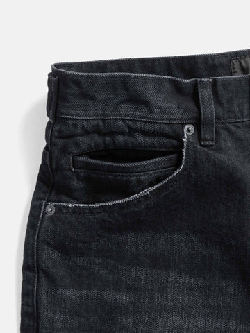 HAVEN Station Pant - Suvin Cotton Denim Washed Black, Jeans