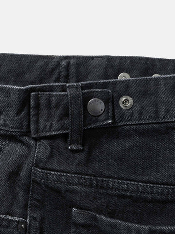 HAVEN Station Pant - Suvin Cotton Denim Washed Black, Jeans