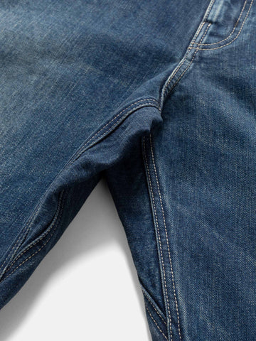 HAVEN Station Pant - Suvin Cotton Denim Washed Indigo, Jeans