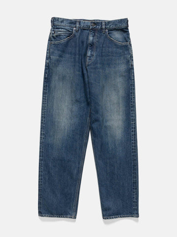 HAVEN Station Pant - Suvin Cotton Denim Washed Indigo, Jeans