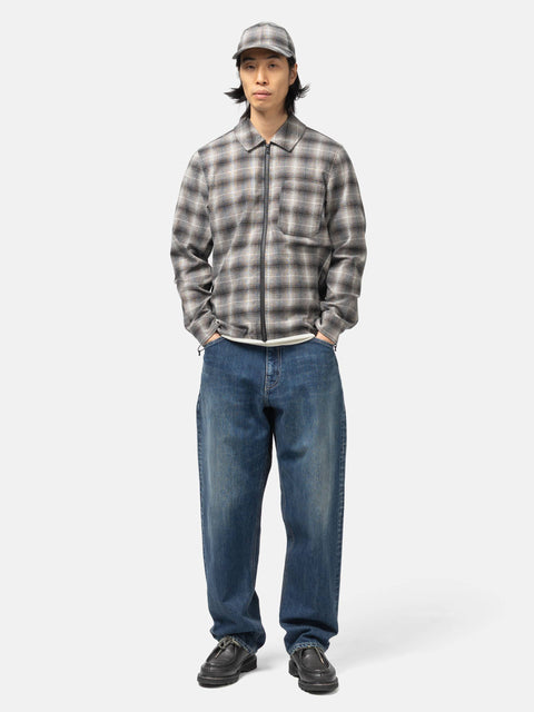 HAVEN Station Pant - Suvin Cotton Denim Washed Indigo, Jeans