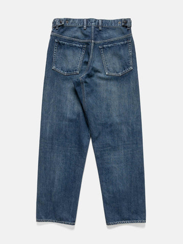 HAVEN Station Pant - Suvin Cotton Denim Washed Indigo, Jeans