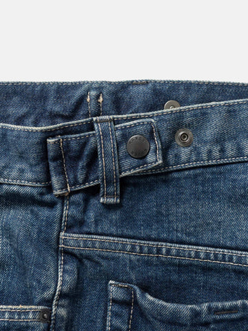 HAVEN Station Pant - Suvin Cotton Denim Washed Indigo, Jeans