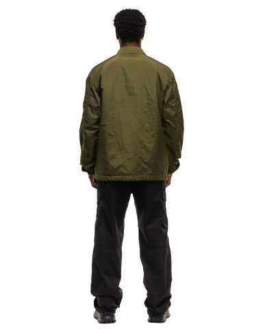 Stone Island Nylon Metal In Econyl Regenerated Nylon Jacket Olive, Outerwear