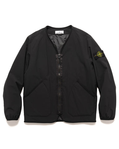 Stone Island SOFT SHELL-R_e.dye® Technology In Recycled Polyester With Primaloft® P.U.R.E Insulation Jacket Black, Outerwear