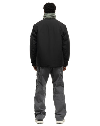 Stone Island SOFT SHELL-R_e.dye® Technology In Recycled Polyester With Primaloft® P.U.R.E Insulation Jacket Black, Outerwear
