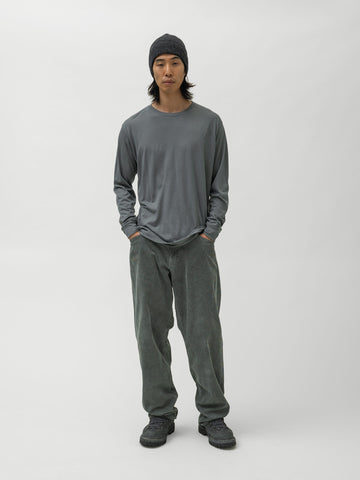 HAVEN Stratus Longsleeve - Superfine Wool Jersey Sage, T-Shirts