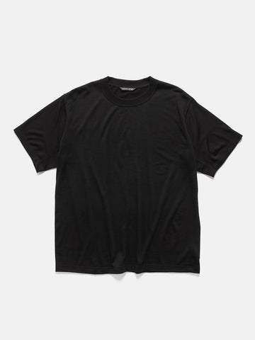 HAVEN Stratus T-Shirt - Superfine Wool Jersey - Black, T-Shirts