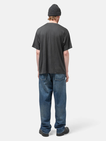 HAVEN Stratus T-Shirt - Superfine Wool Jersey - Graphite, T-Shirts