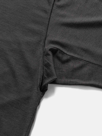 HAVEN Stratus T-Shirt - Superfine Wool Jersey - Graphite, T-Shirts