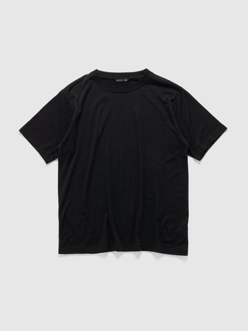 HAVEN Stratus T-Shirt - Superfine Wool Jersey Black, T-Shirts