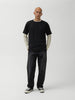 HAVEN Stratus T-Shirt - Superfine Wool Jersey Black, T-Shirts