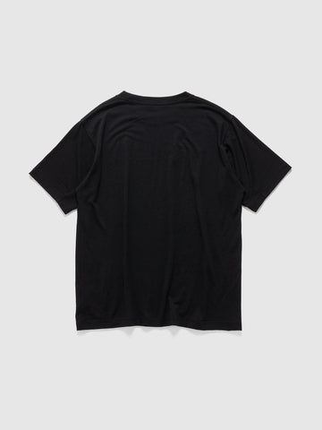 HAVEN Stratus T-Shirt - Superfine Wool Jersey Black, T-Shirts