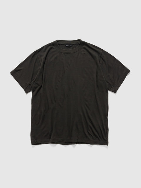 HAVEN Stratus T-Shirt - Superfine Wool Jersey Peat, T-Shirts