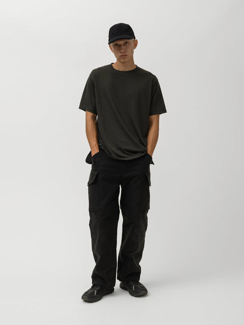 HAVEN Stratus T-Shirt - Superfine Wool Jersey Peat, T-Shirts