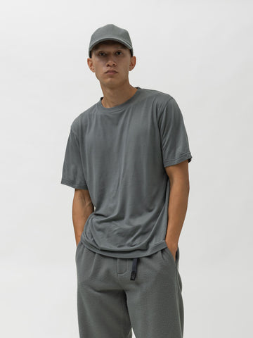 HAVEN Stratus T-Shirt - Superfine Wool Jersey Sage, T-Shirts