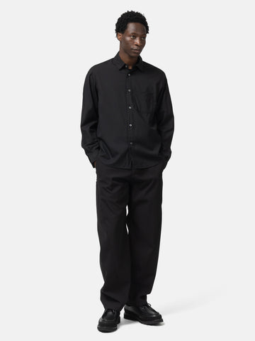 HAVEN Studio Shirt - Super 140 Wool Black, Shirts