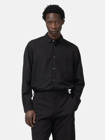 HAVEN Studio Shirt - Super 140 Wool Black, Shirts