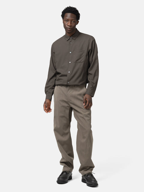 HAVEN Studio Shirt Super 140 Wool Earth, Shirts