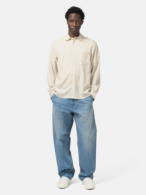 HAVEN Studio Shirt Super 140 Wool Off White, Shirts