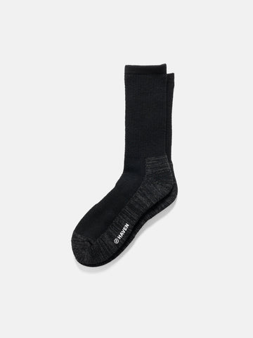 HAVEN-Terrain-Socks---Wool-Cashmere-Black-1