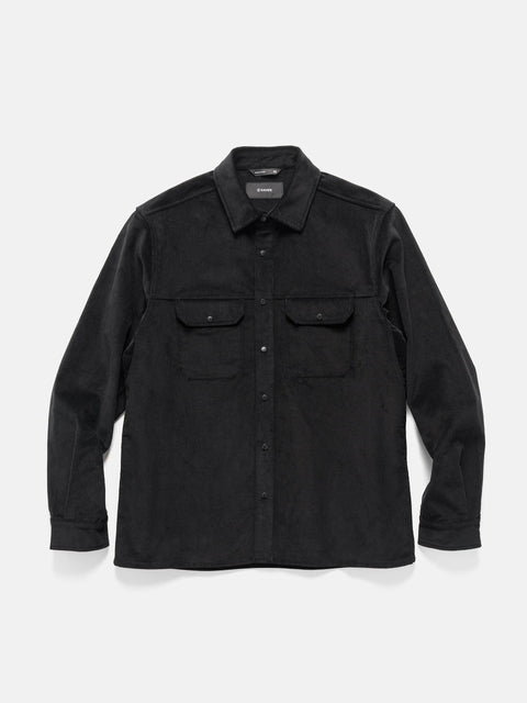 HAVEN Travail Shirt - Cotton Corduroy Black, Shirts