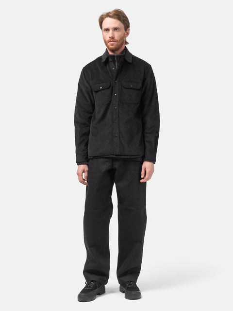 HAVEN Travail Shirt - Cotton Corduroy Black, Shirts