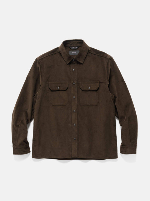 HAVEN Travail Shirt - Cotton Corduroy Earth, Shirts