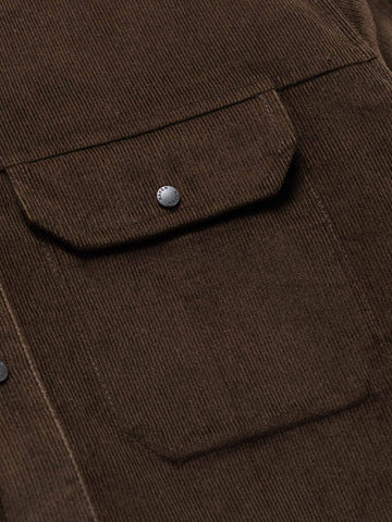HAVEN Travail Shirt - Cotton Corduroy Earth, Shirts