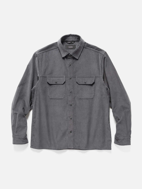 HAVEN Travail Shirt - Cotton Corduroy Graphite, Shirts