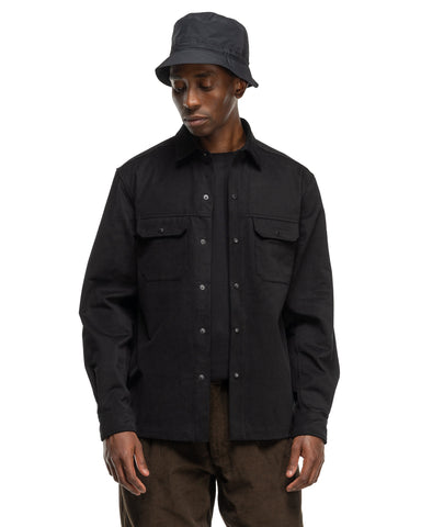 HAVEN Travail Shirt - Emerized Twill Black, Shirts