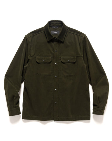 HAVEN Travail Shirt - Emerized Twill Olive, Shirts