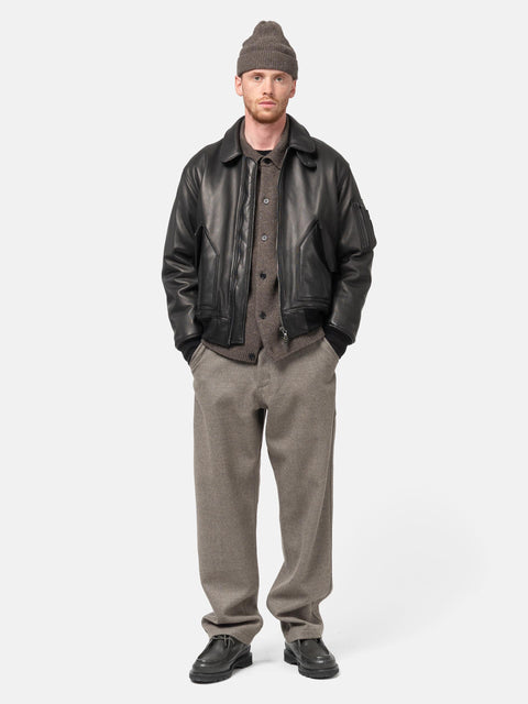 HAVEN Turbine Jacket - Leather / GORE-TEX WINDSTOPPER® / PrimaLoft® Black, Leather Jackets