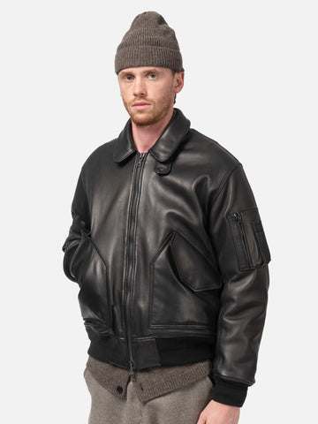 HAVEN Turbine Jacket - Leather / GORE-TEX WINDSTOPPER® / PrimaLoft® Black, Leather Jackets