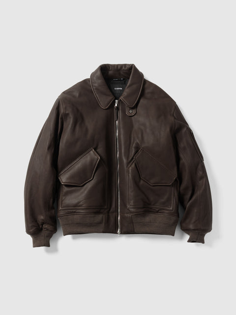 HAVEN Turbine Jacket - Leather Windstopper® Earth, Leather Jackets