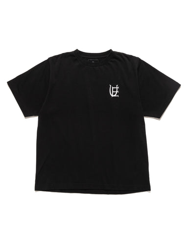 Uniform Experiment Authentic Logo S/S Wide Tee Black, T-shirts