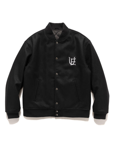 Uniform Experiment Authentic Varsity Jacket Black, Outerwear