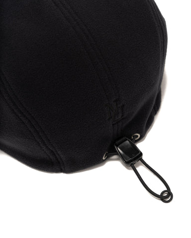UNDERCOVER x nonnative OZISM UC2C9H01 Monk Jet Cap Poly Fleece Polartec® Windpro® Black, Headwear