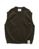 WTAPS Ditch / Cotton Acrylic Sign Vest OLIVE DRAB, Knits