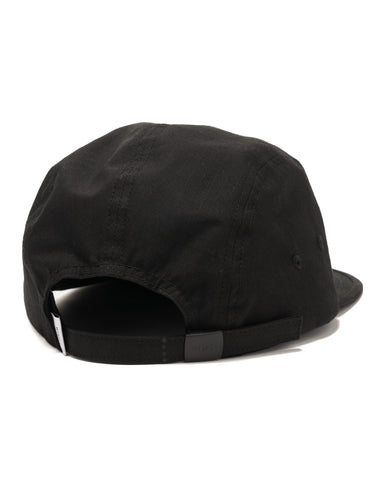 WTAPS T-5 / Cap / Cotton. Ripstop Black, Headwear