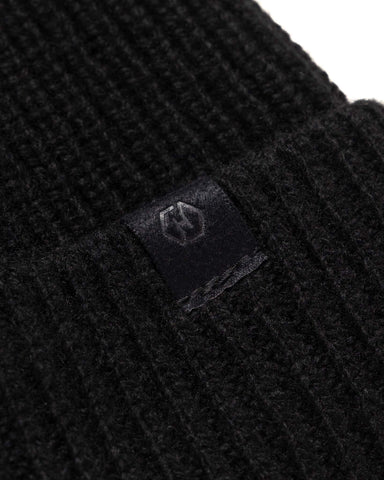 HAVEN Watch Cap - Merino Wool Cashmere Black, Headwear