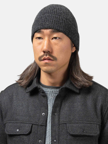 HAVEN Watch Cap - Merino Wool Cashmere Charcoal, Caps