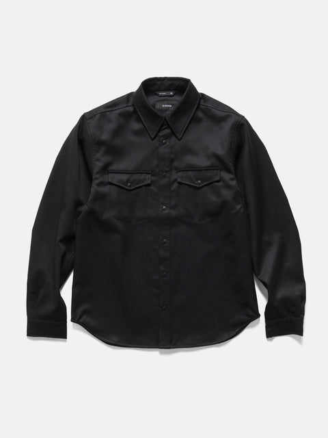 HAVEN-Wayward-Shirt---Wool-Denim-Black-1