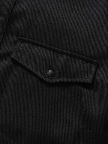 HAVEN-Wayward-Shirt---Wool-Denim-Black-6