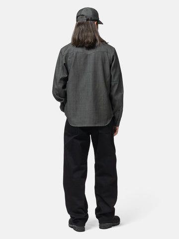 HAVEN Wayward Shirt - Wool Denim Charcoal, Shirts