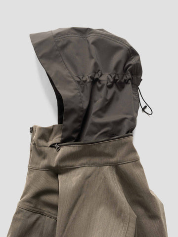 HAVEN Zephyr Jacket - Loro Piana Storm System 3L Nylon Taupe, Jackets